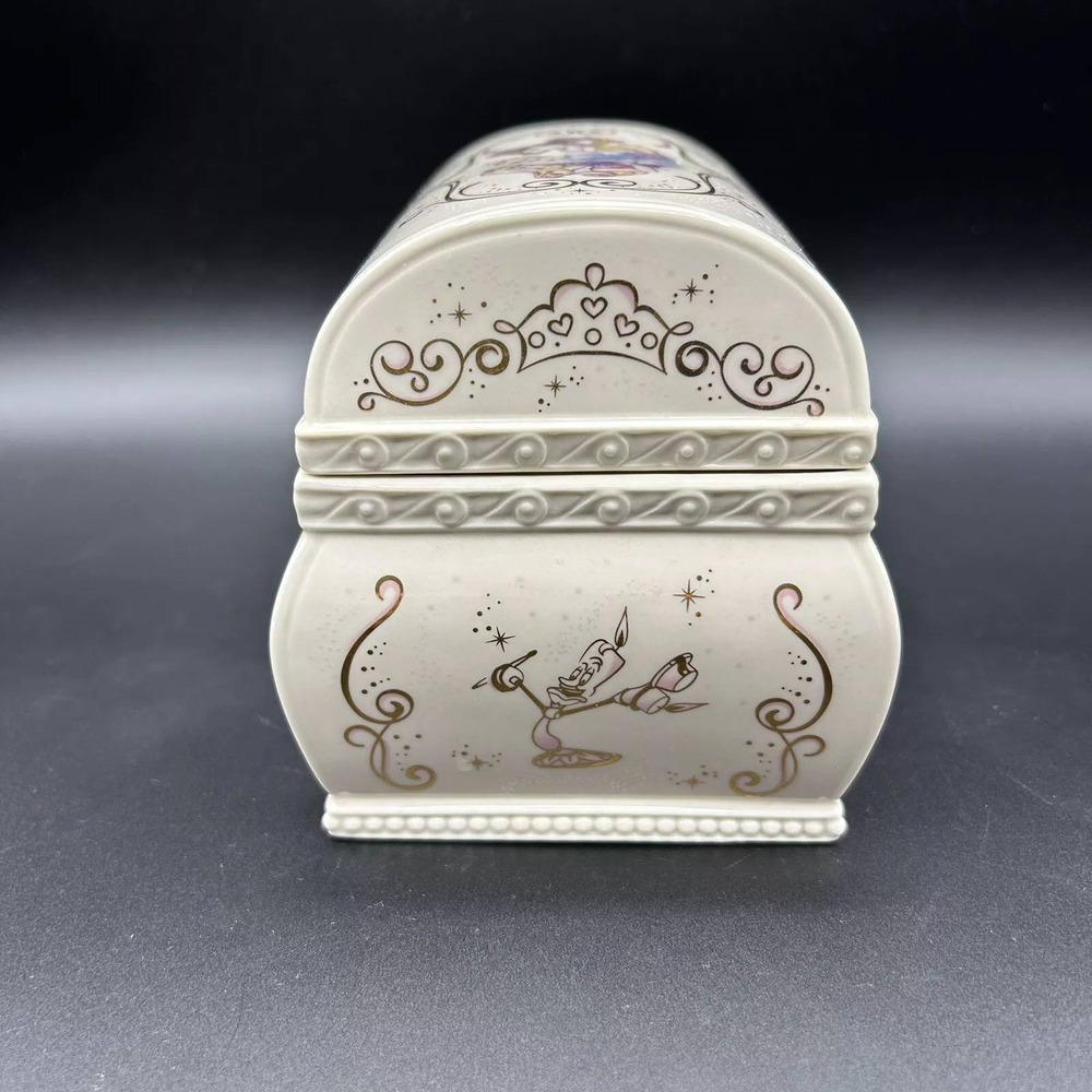 Lenox Disney Princess Collectors Limited Edition Jewelry Box, Elegant & Timeless - Picture 5 of 7